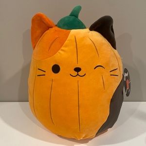 Squishmallow Pumpkin Cam The Cat 12” Select Series Mallow Mash Halloween 2023